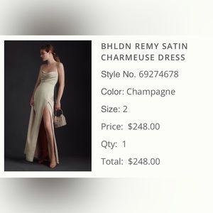Missed return period and decided to go with different dresses for my bridesmaids